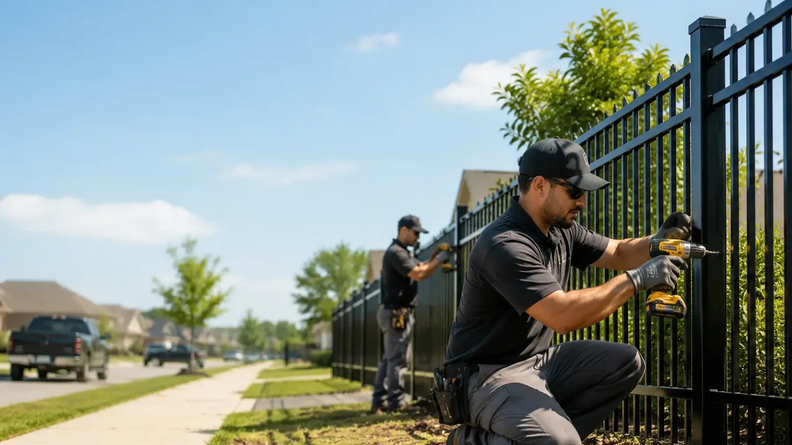 Metal Fence Installation in Dallas, WI